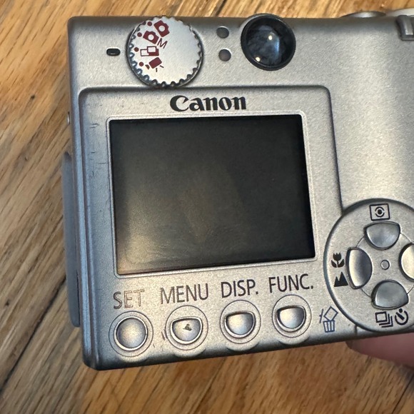 Canon Digital IXUS 500 PC1084 5.0MP Digital Camera Silver 3x OZ UNTESTED - Picture 7 of 9